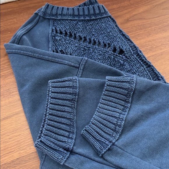 FREE PEOPLE SWEETNESS CROPPED SWEATSHIRT - Picture 8 of 10